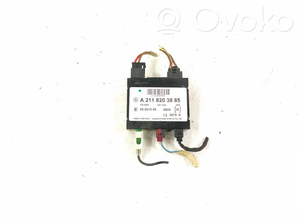Mercedes-Benz E W211 Keyless (KESSY) go control unit/module 