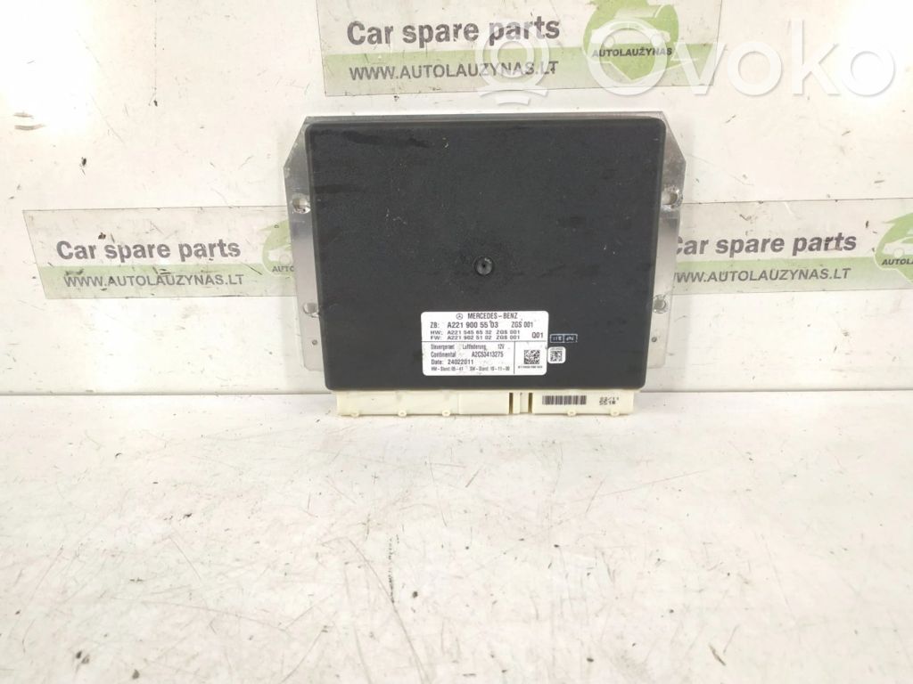 Mercedes-Benz S W221 Module de commande suspension 