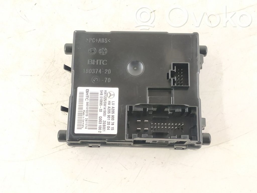 Mercedes-Benz C W205 Autres unités de commande / modules 