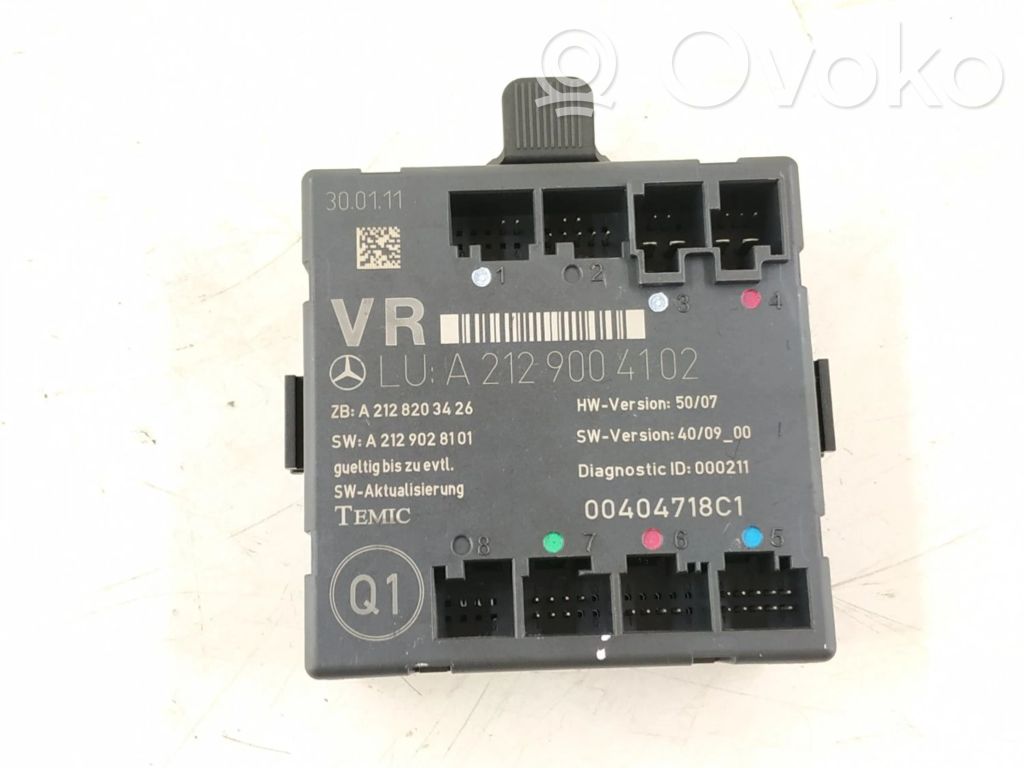 Mercedes-Benz GLK (X204) Door control unit/module 