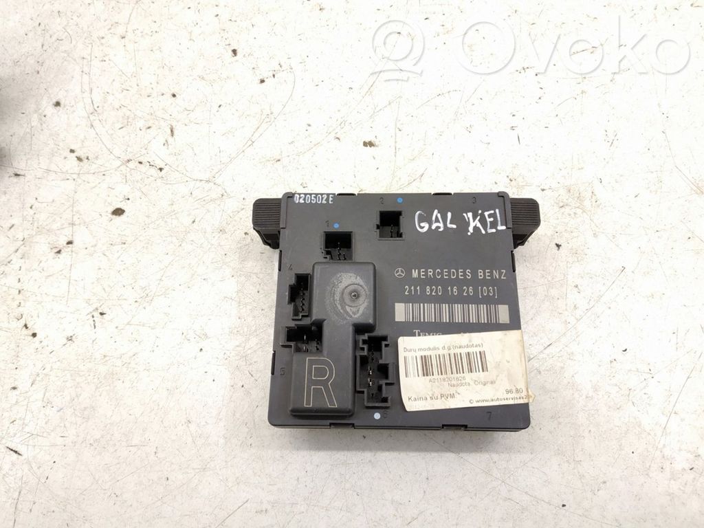 Unidad de control/módulo de la puerta   A2118201626,2118201626,2118201626,A2118201626