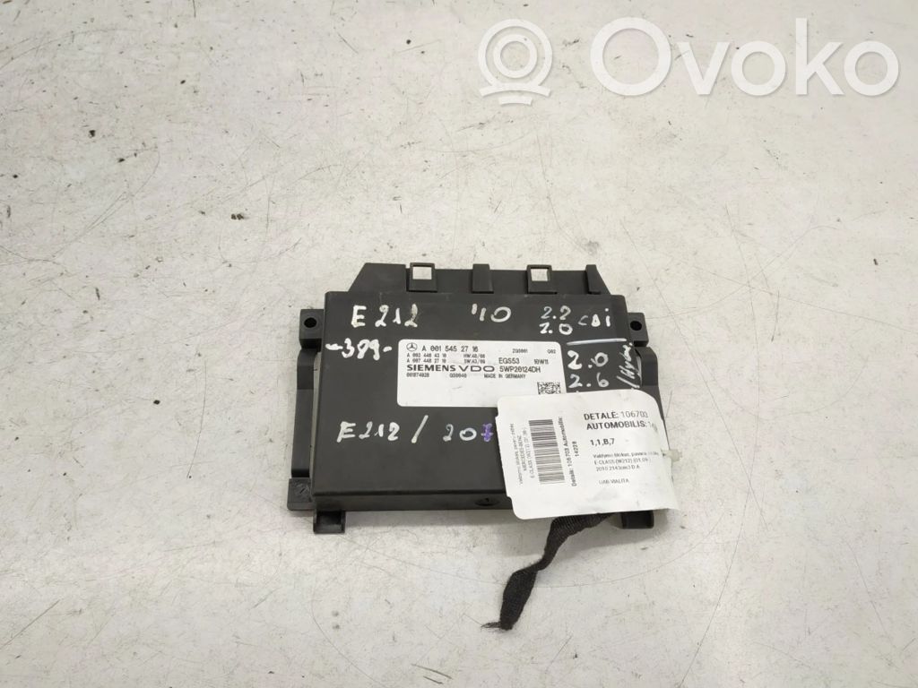 Mercedes-Benz E W212 Gearbox control unit/module 