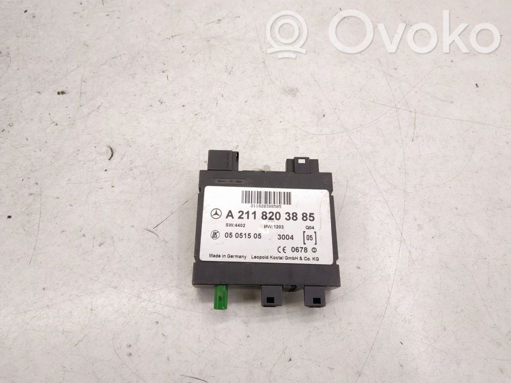 Mercedes-Benz E W211 Keyless (KESSY) go control unit/module 