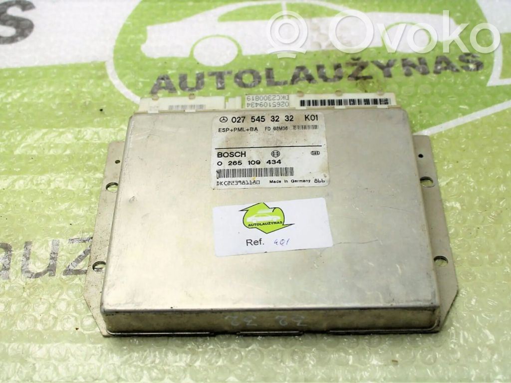 Mercedes-Benz E W210 ESP (stability system) control unit 