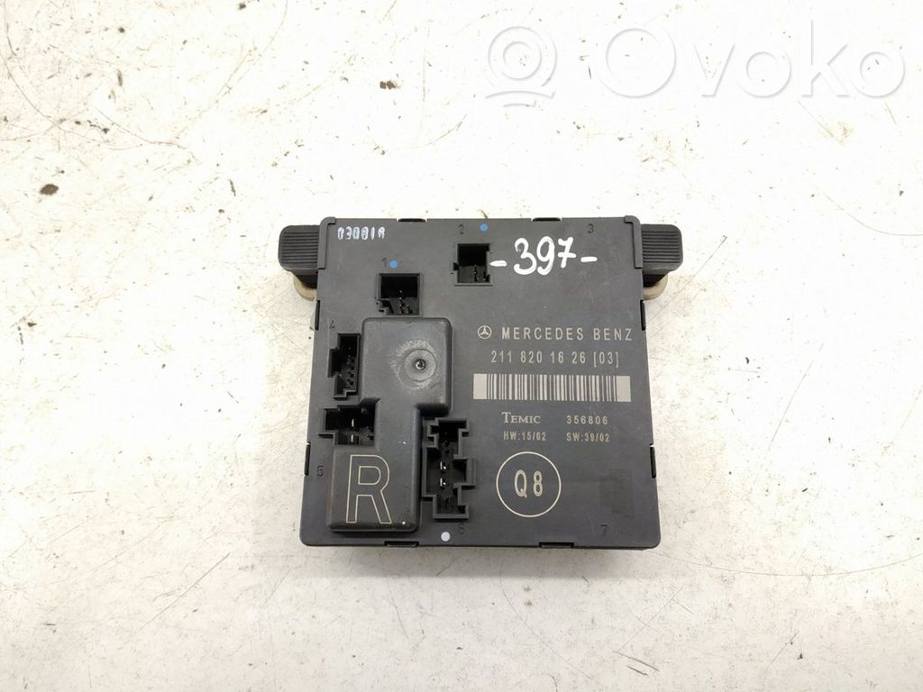 Door control unit/module   A2118201626,2118201626,2118201626,A2118201626