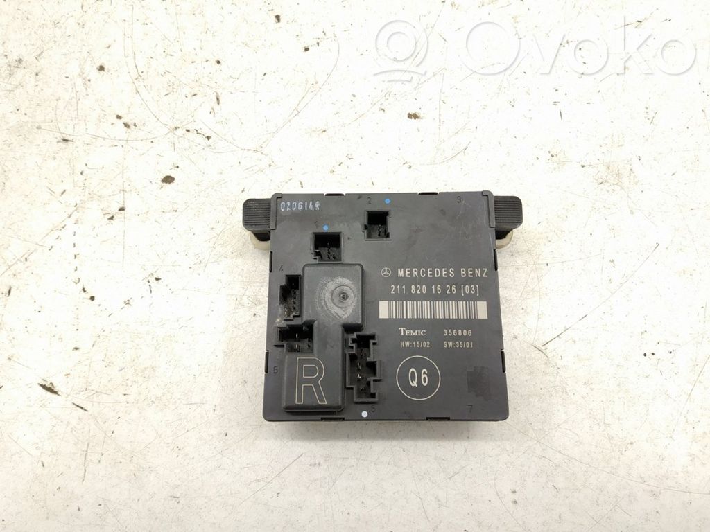 Door control unit/module   A2118201626,2118201626,2118201626,A2118201626