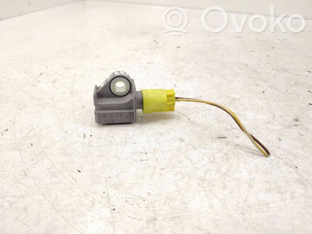Mercedes-Benz C W204 Sensor impacto/accidente para activar Airbag 