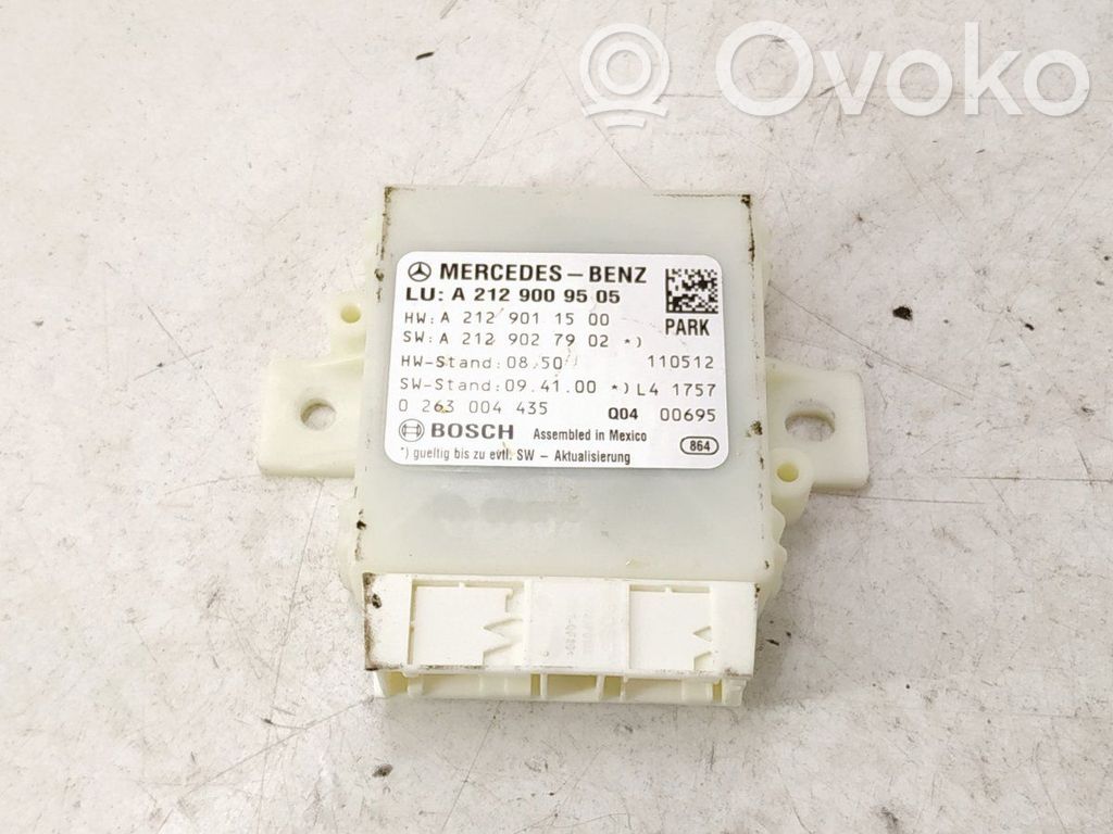 Mercedes-Benz E W212 Unidad de control/módulo PDC de aparcamiento 