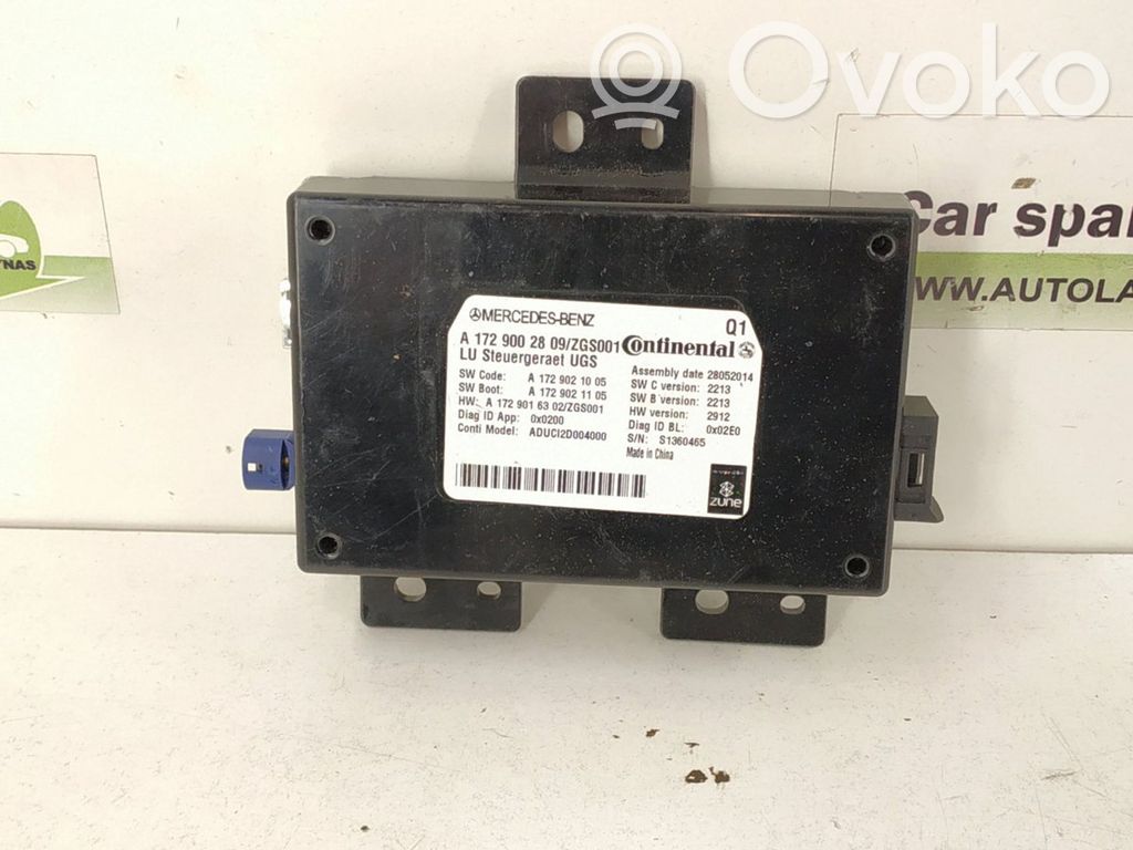 Mercedes-Benz CLS C218 X218 MMI control unit 
