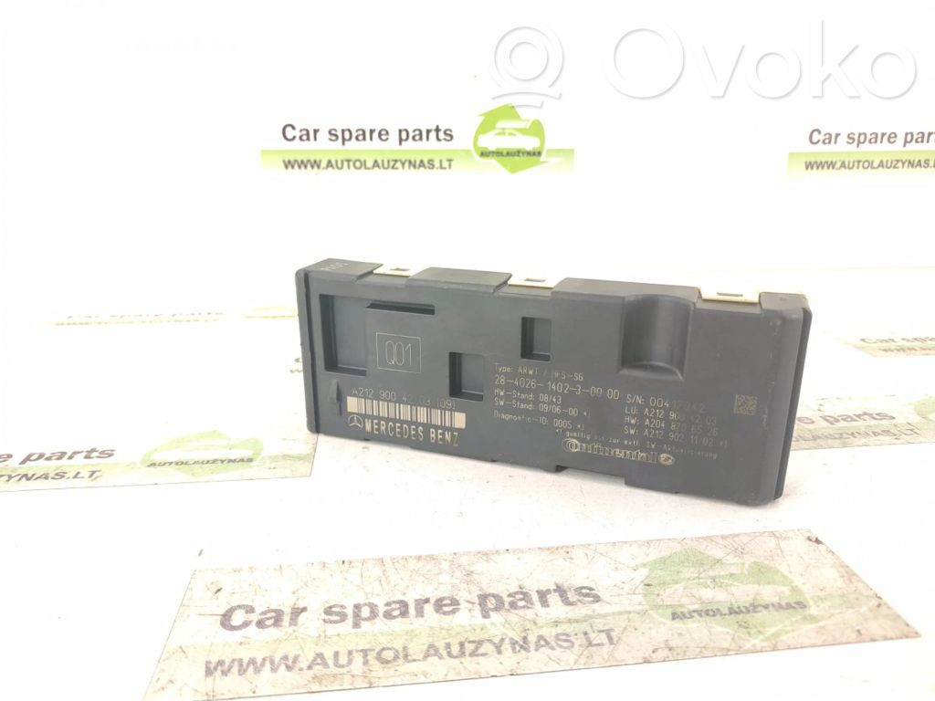 Tailgate/trunk control unit/module   A2128203542,2128203542,2048706526,2129004203,2129021102,A2048706526,A2129004203,A2129021102