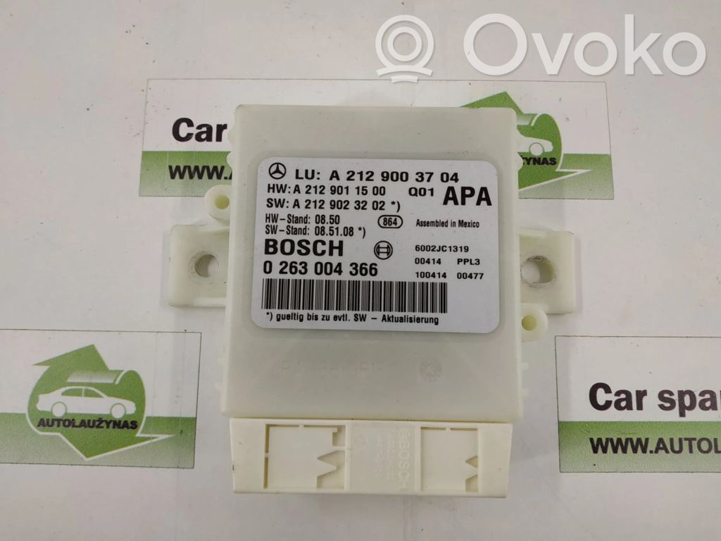 Mercedes-Benz E W212 Parking PDC control unit/module 