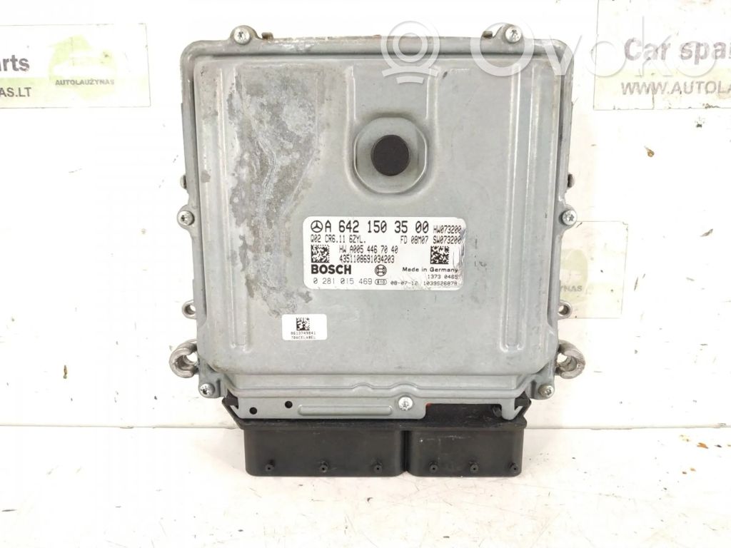 Mercedes-Benz C W204 Unitate/modul de control motor 