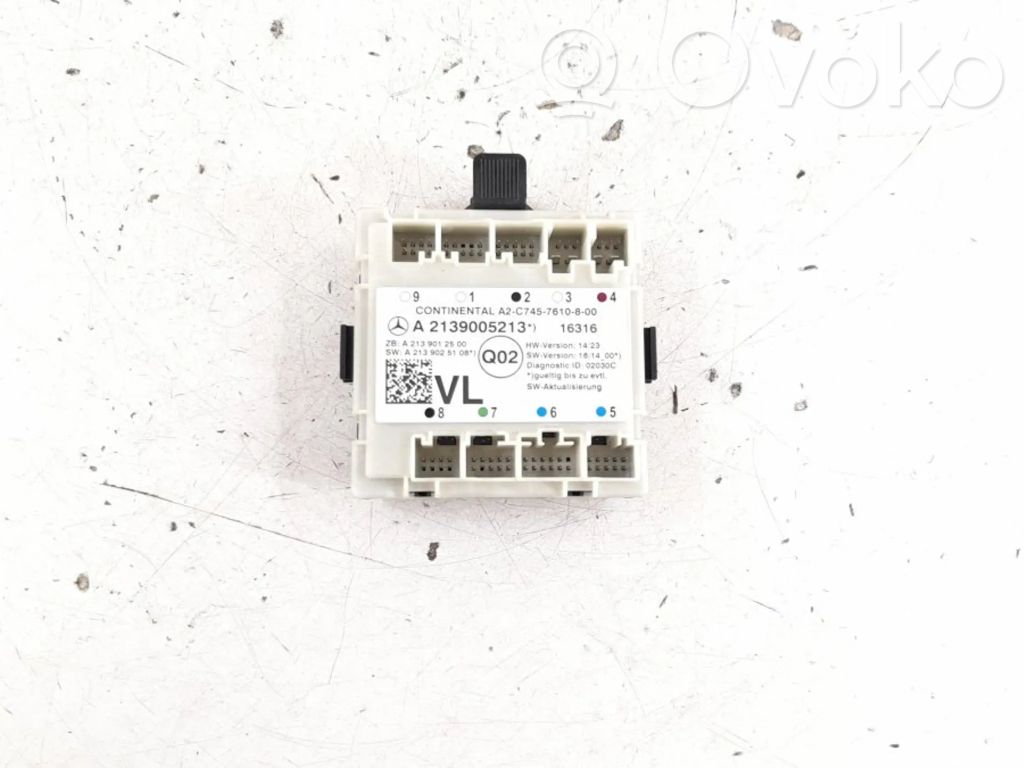 Mercedes-Benz E W213 Door control unit/module 