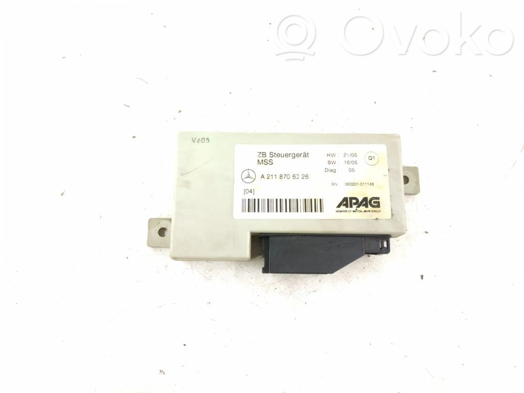 Mercedes-Benz E W211 Other control units/modules 
