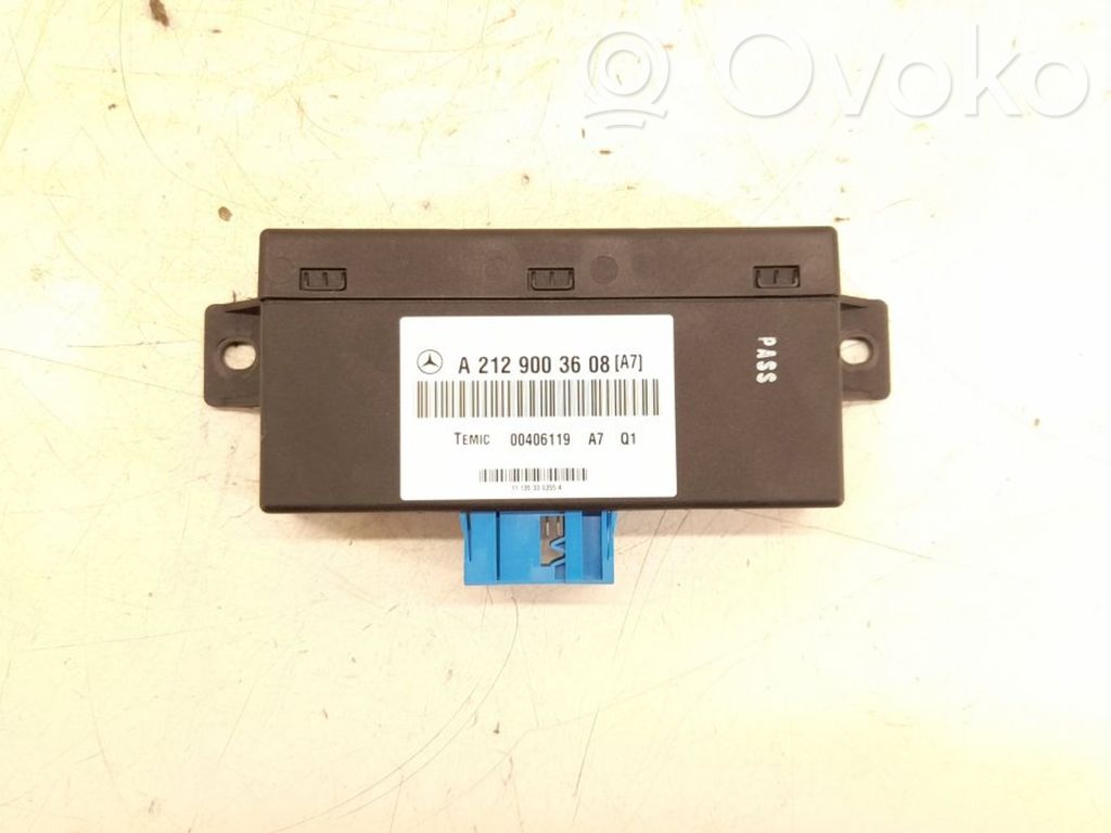 Mercedes-Benz E W212 Module de commande suspension 