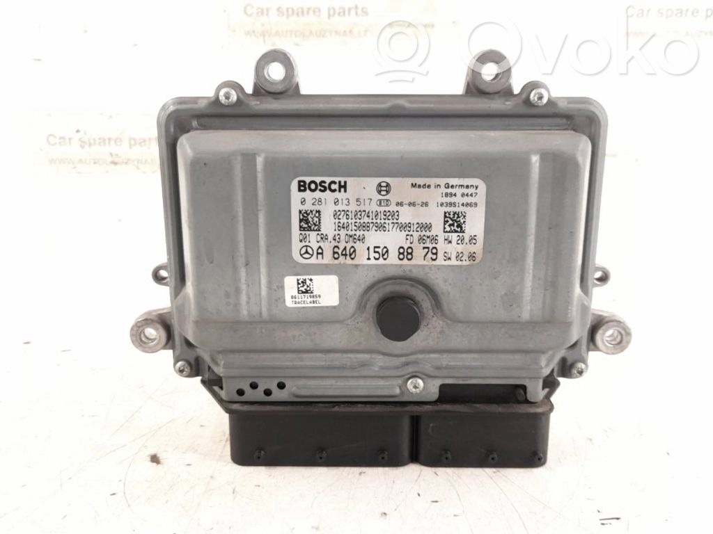 Mercedes-Benz A W169 Sterownik / Moduł ECU 