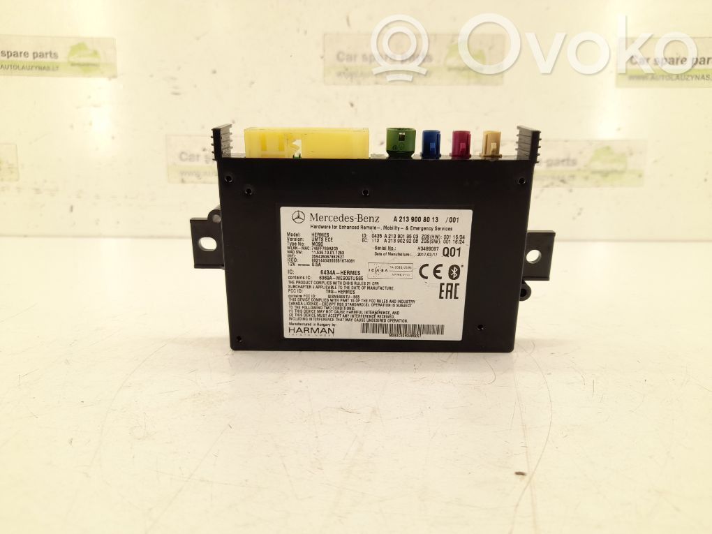 Mercedes-Benz C W205 Phone control unit/module 