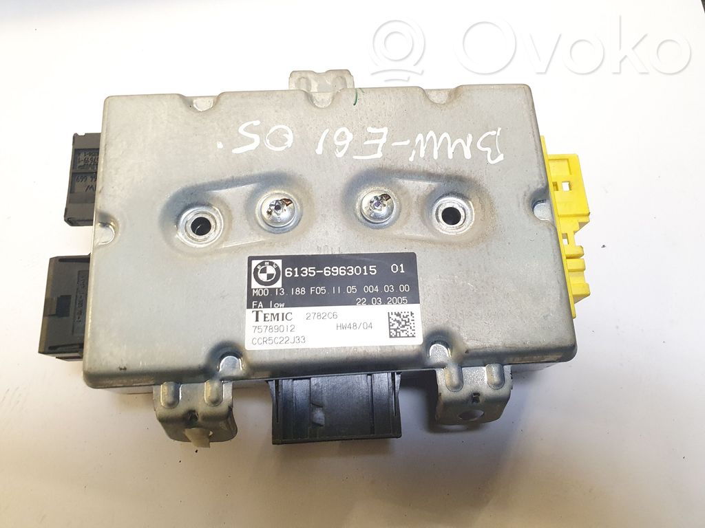 BMW 5 E60 E61 Module de contrôle airbag 