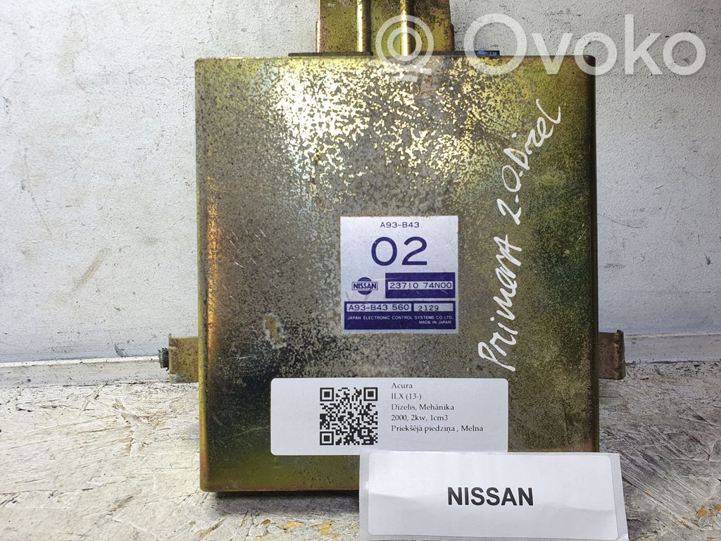 Engine control unit/module   2371074N00,A93B43560