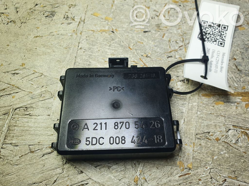 Mercedes-Benz CLS C219 Sensor de lluvia 