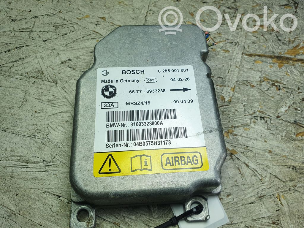Airbag control unit/module   0285001681,65776933238,6933238
