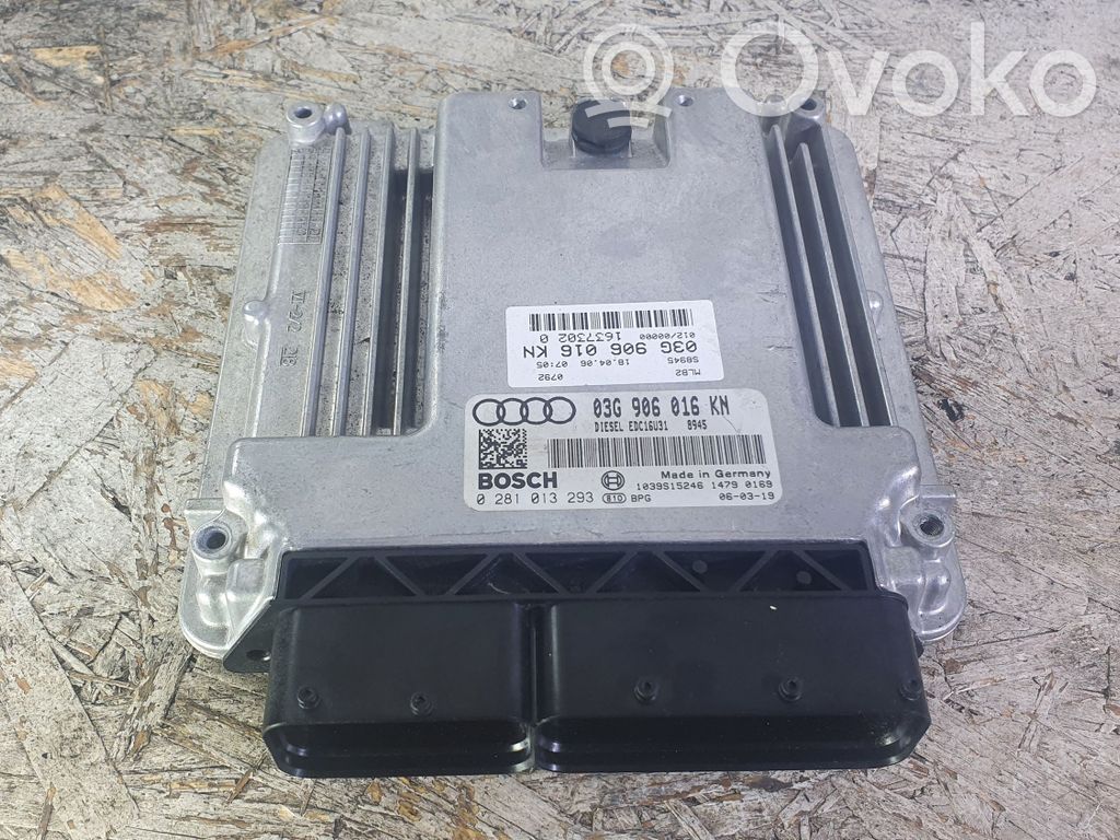 Engine control unit/module   0281013293,03G906016KN