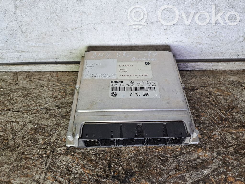 Engine control unit/module   7785540,0281001830,7785595,2249375,7785540,7789513