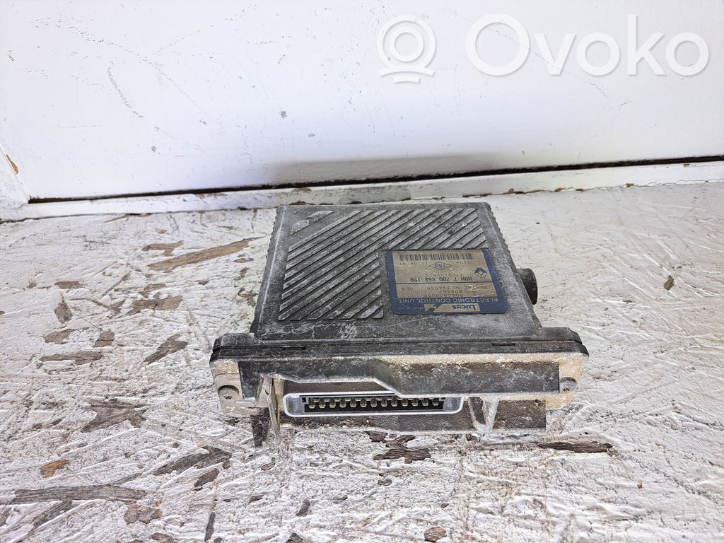 Engine control unit/module   7700868189,HOM7700868189,7700105605