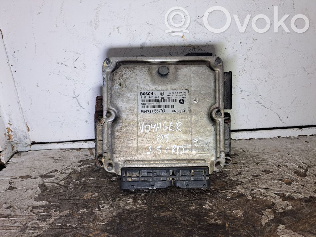 Chrysler Voyager Variklio valdymo blokas 