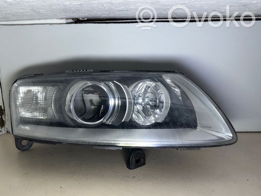 Audi A6 S6 C6 4F Einzelteil Scheinwerfer 