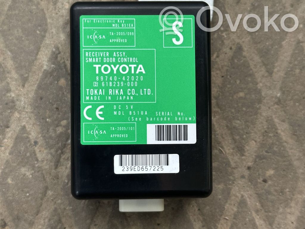 Toyota RAV 4 (XA30) Unitate/modul comandă uși 
