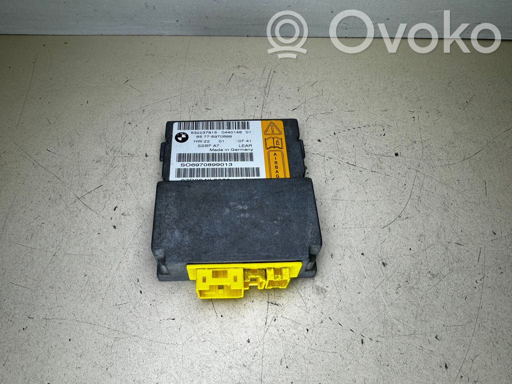 BMW 7 E65 E66 Unidad de control/módulo del Airbag 