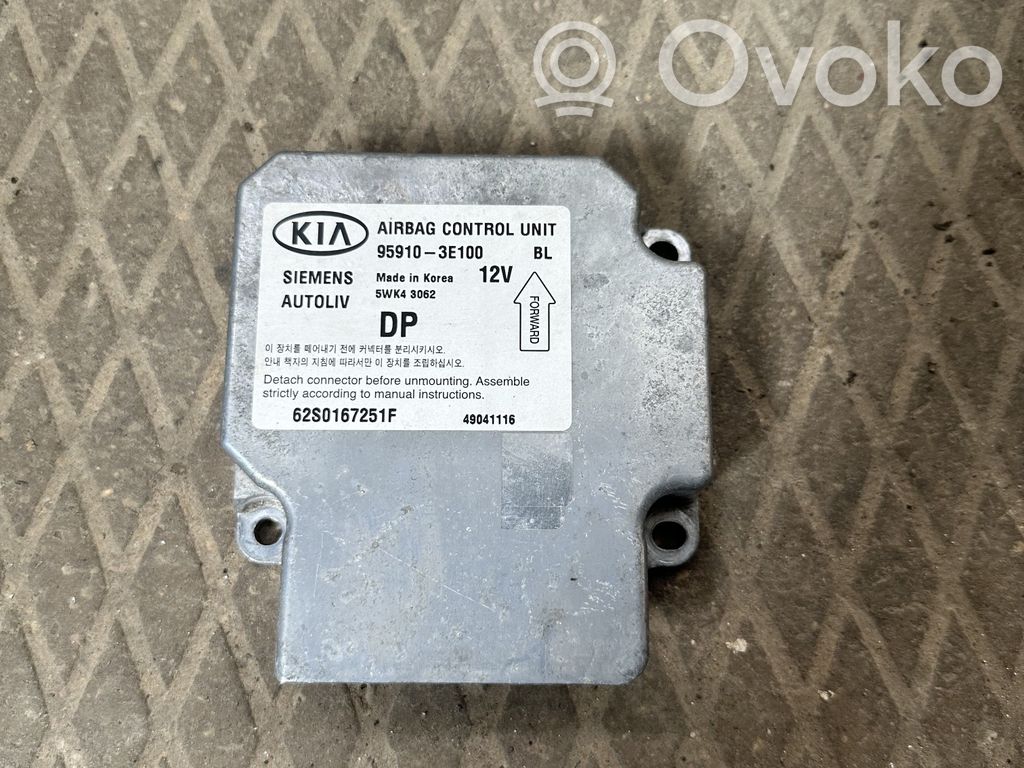 KIA Sorento Sterownik / Moduł Airbag 
