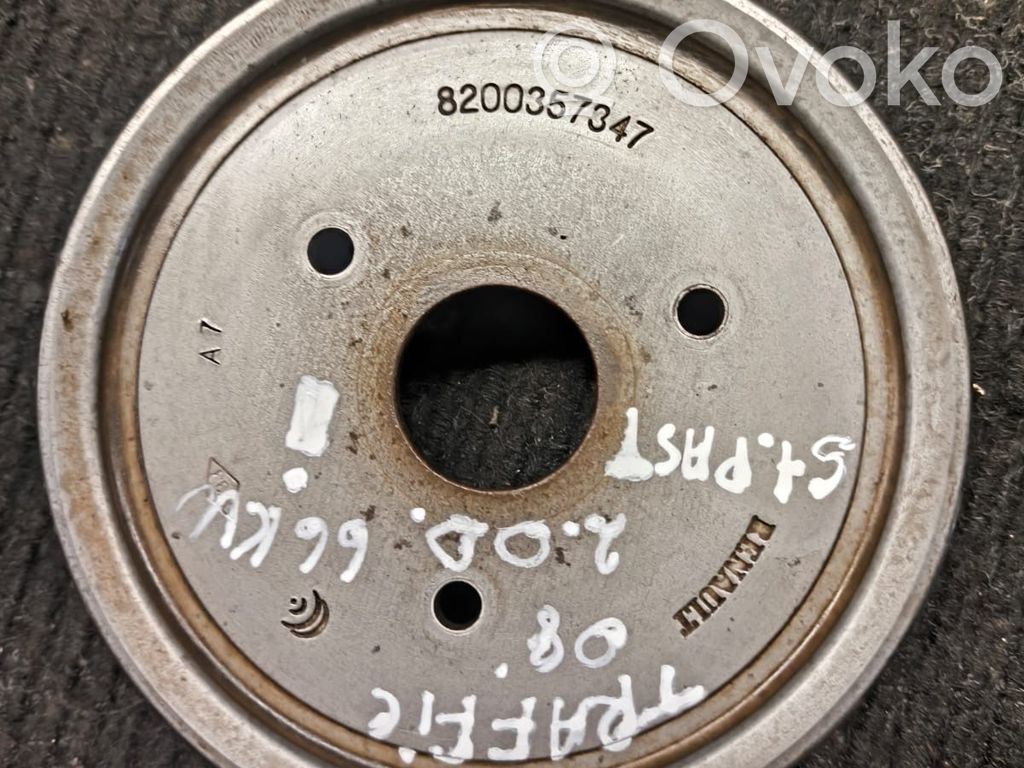 Renault Trafic II (X83) Power steering pump pulley 