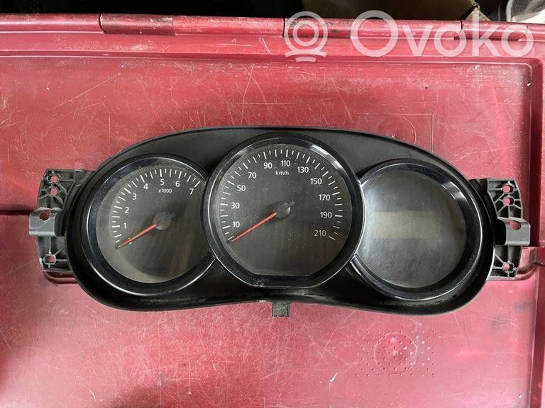 Dacia Dokker Geschwindigkeitsmesser Cockpit 