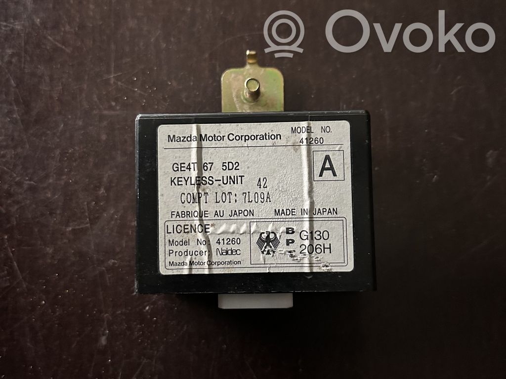 Mazda 626 Imobilaizera vadības bloks 