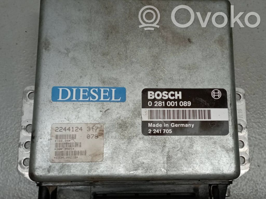 BMW 3 E30 Engine control unit/module 