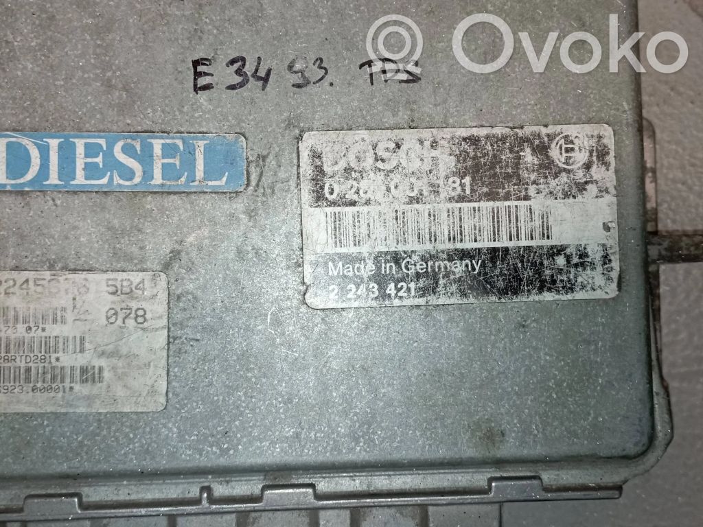 Engine control unit/module   0281001181,2245676,2243421