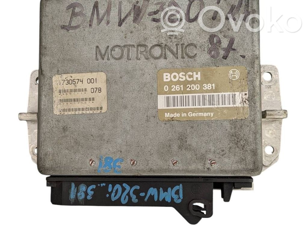 BMW 3 E30 Engine control unit/module 
