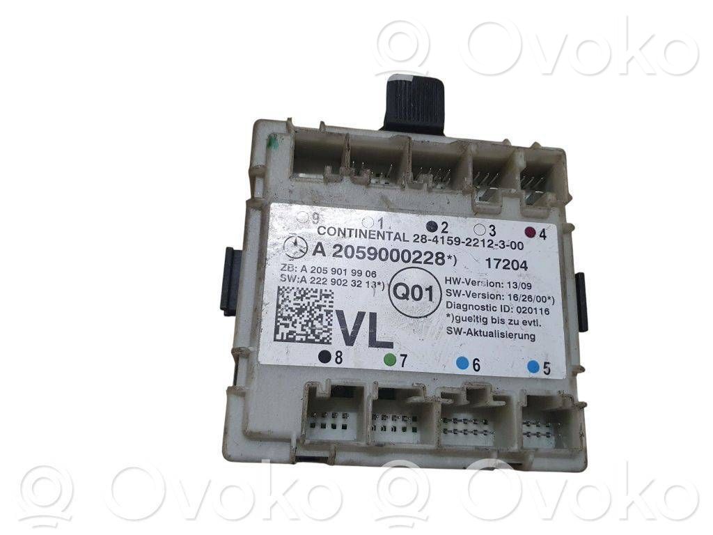 Oven ohjainlaite/moduuli   A2059000228,A2059019906,A2229023213