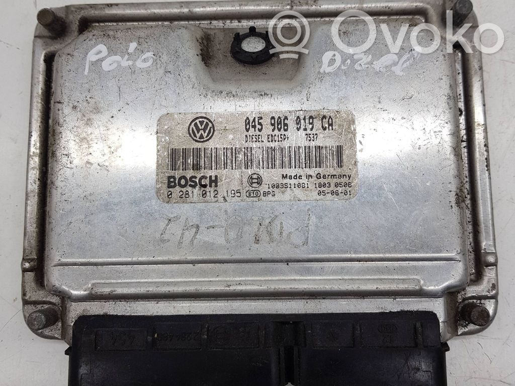 Engine control unit/module   045906019CA,0281012112
