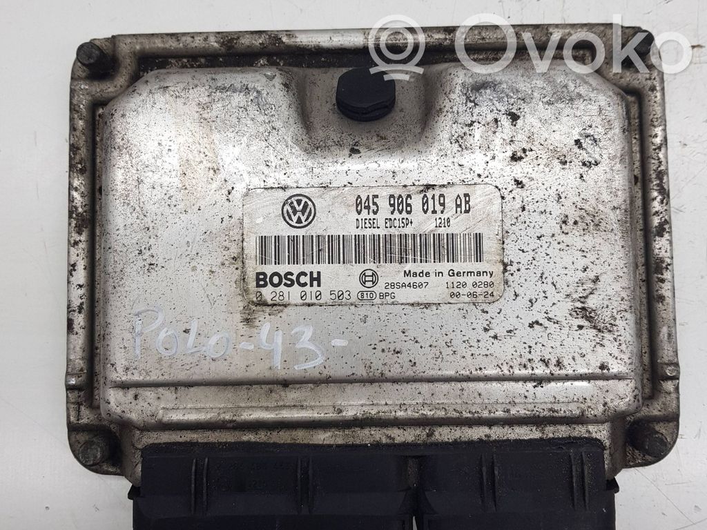 Volkswagen Polo IV 9N3 Engine control unit/module 