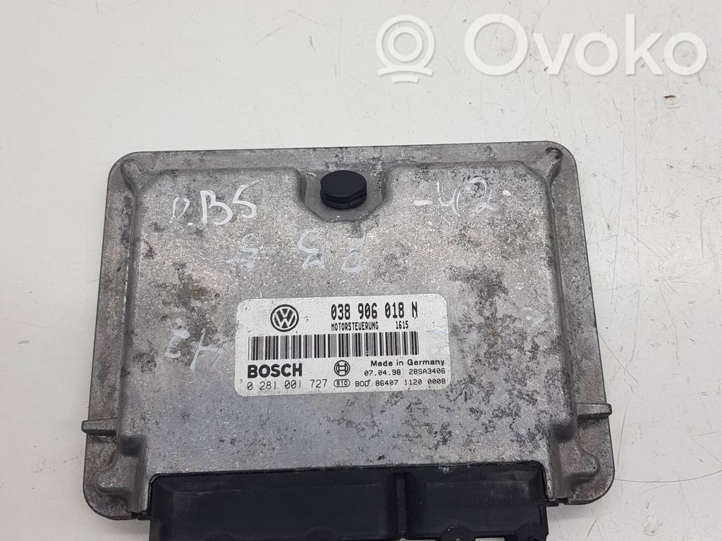 Volkswagen PASSAT B5 Engine control unit/module 