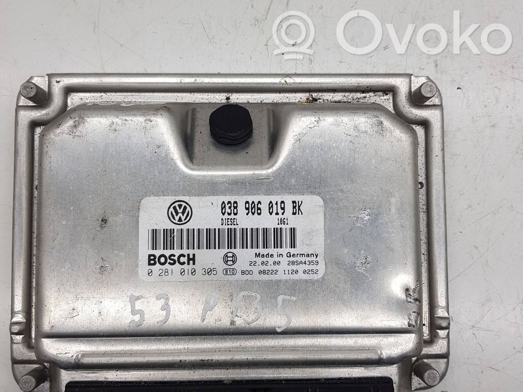 Volkswagen PASSAT B5.5 Engine control unit/module 