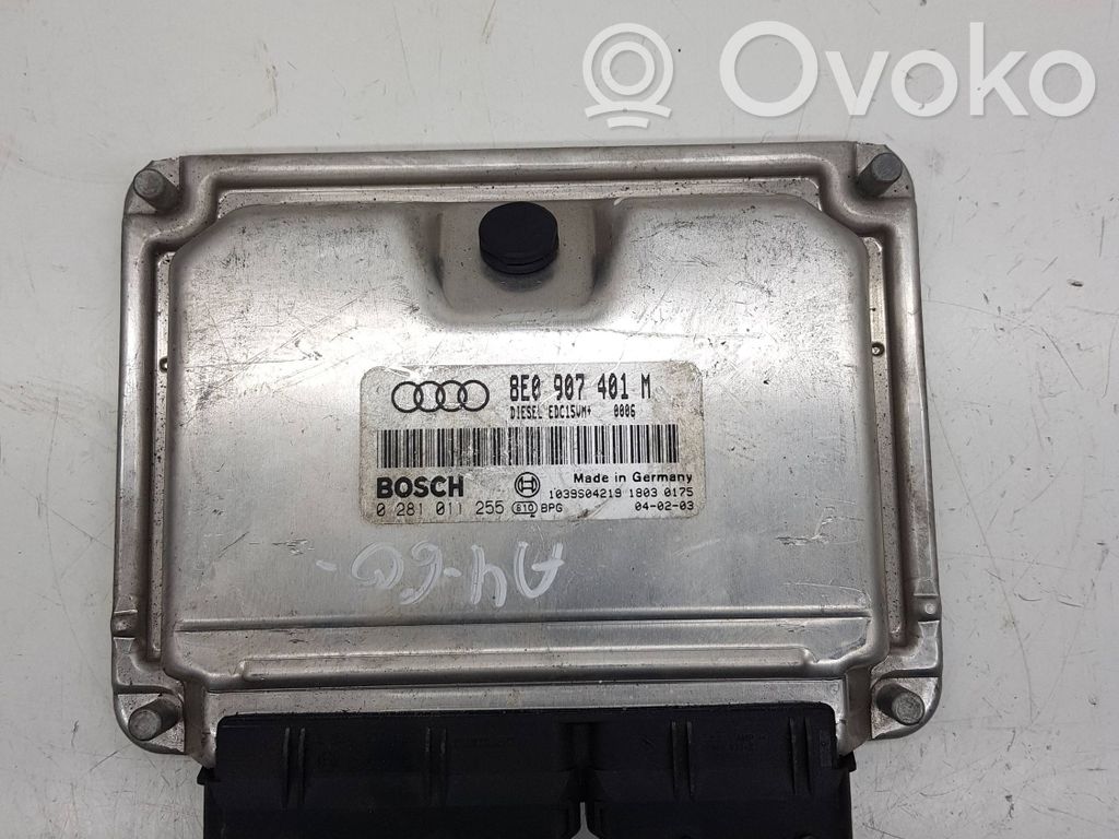 Audi A4 S4 B6 8E 8H Engine control unit/module 