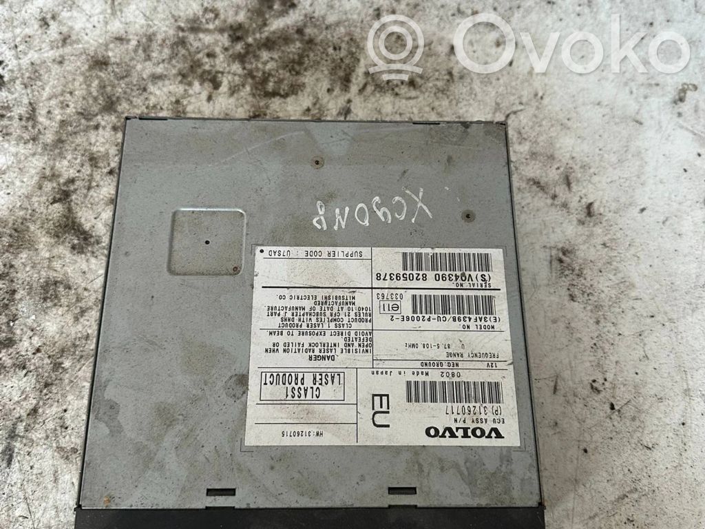 GPS navigation control unit/module   31260717