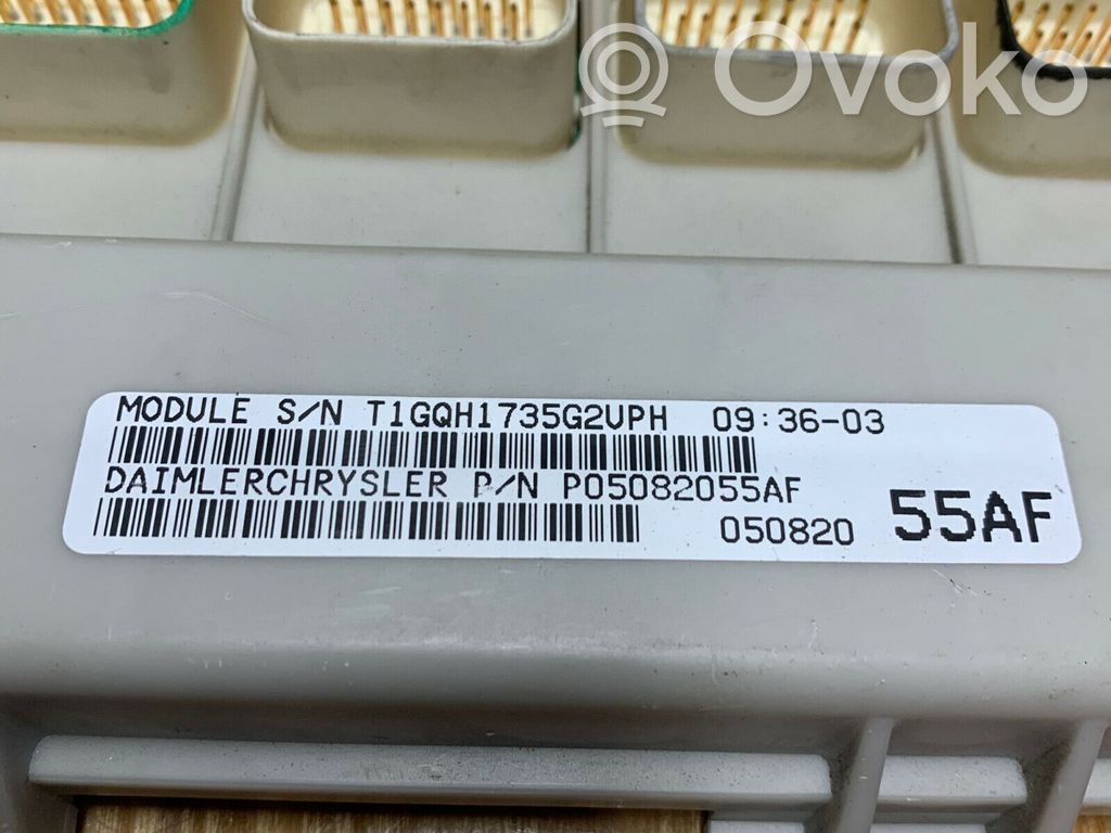 Moottorin ohjainlaite/moduuli   05082055AF