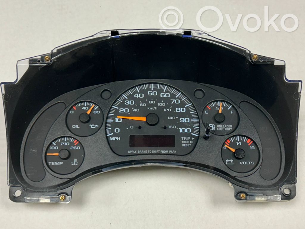 Speedometer (instrument cluster)   09373357,16237317,16193280T