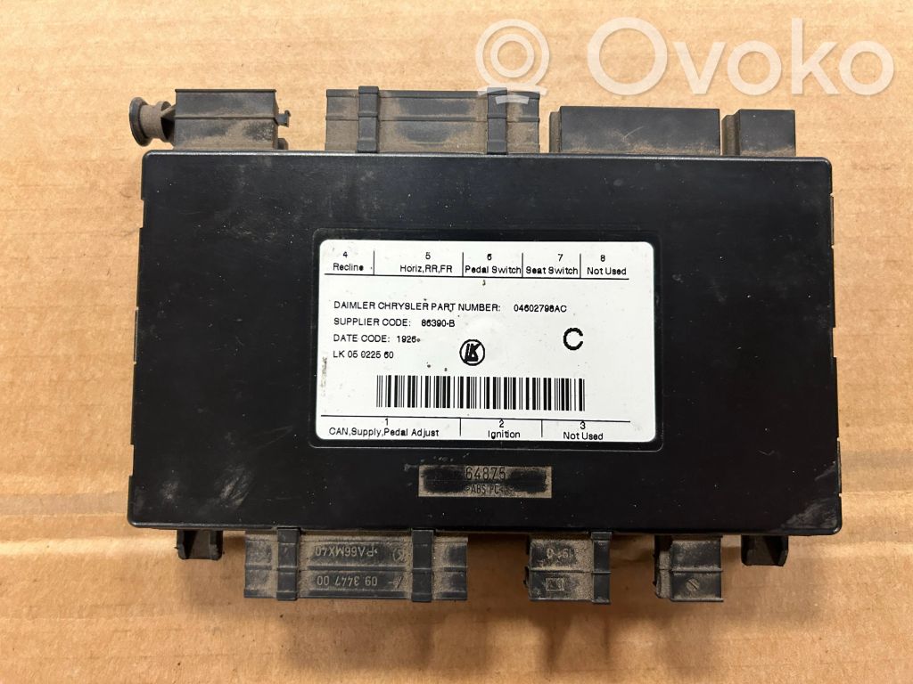Chrysler 300 - 300C Module de commande de siège 