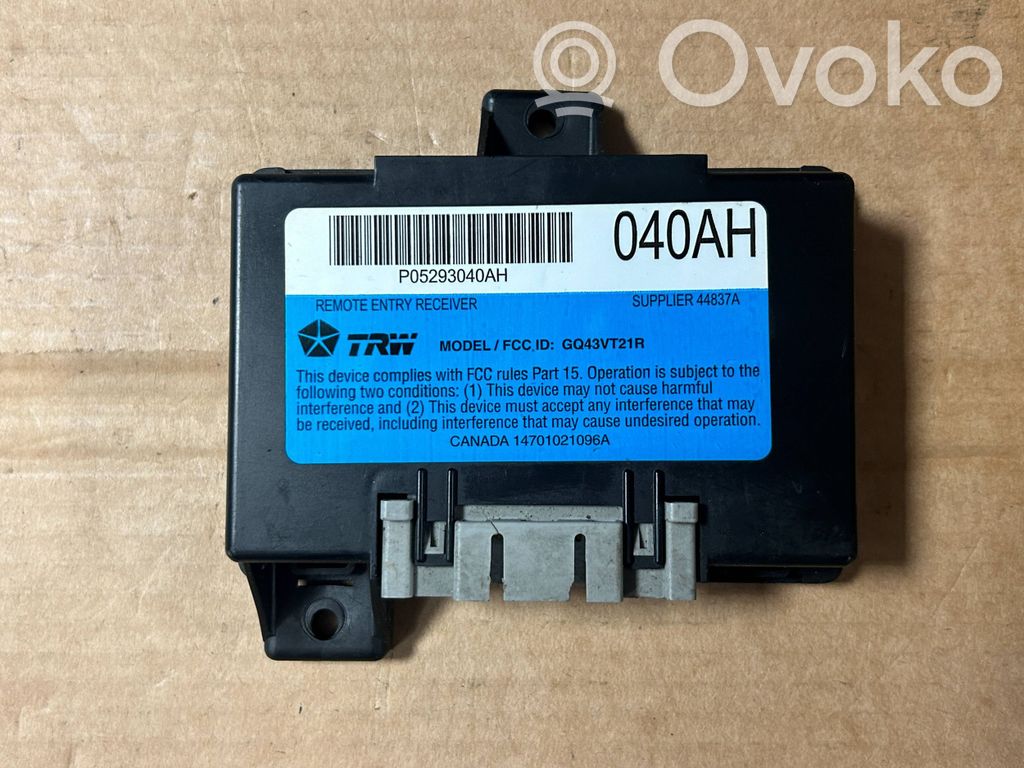 Chrysler PT Cruiser Other control units/modules 